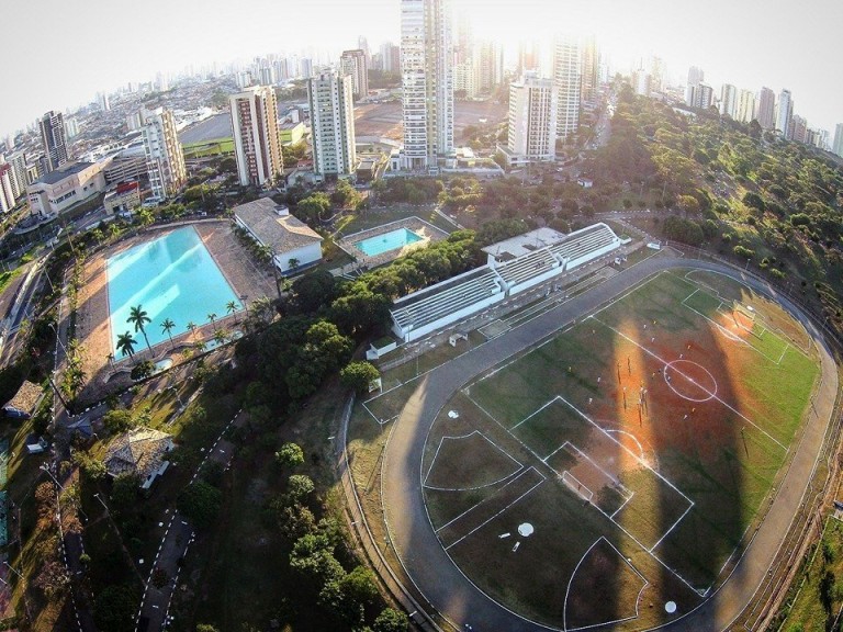 Campo E Piscina Do Ceret Drone Viva Tatuap