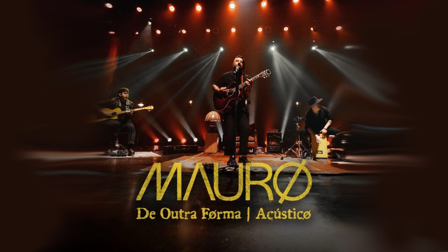 Mauro Henrique com o Show Acústico De Outra Forma no Teatro Eva Wilma