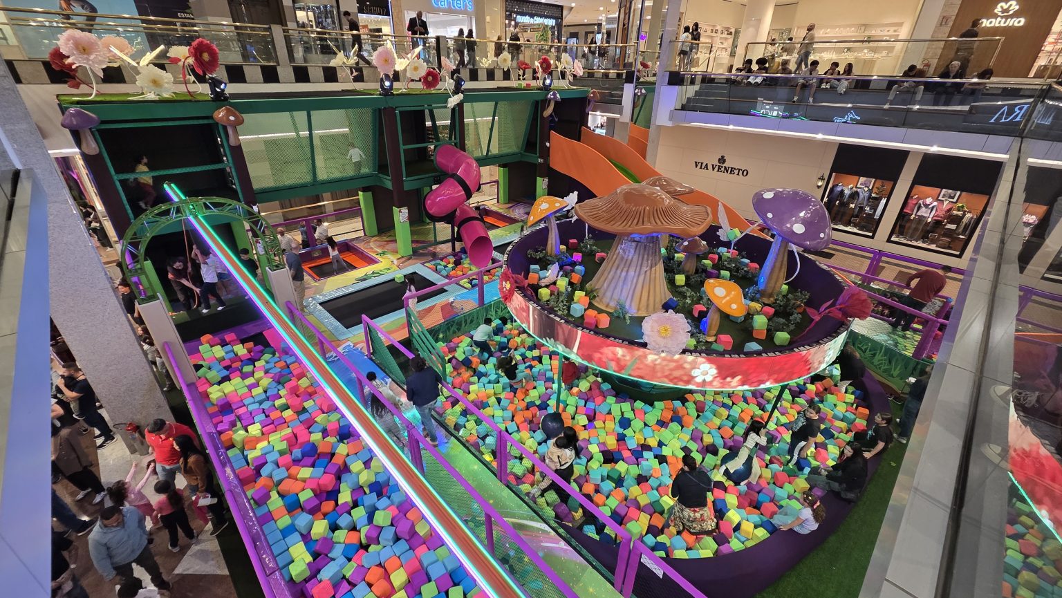 Traga a criançada e venha venha curtir a Floresta Encantada no Shopping Anália Franco