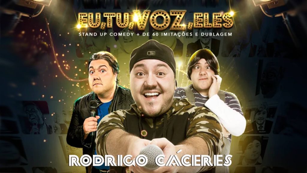 Rodrigo Cáceres em Eu, Tu, Voz, Eles no Hillarius Comedy Bar