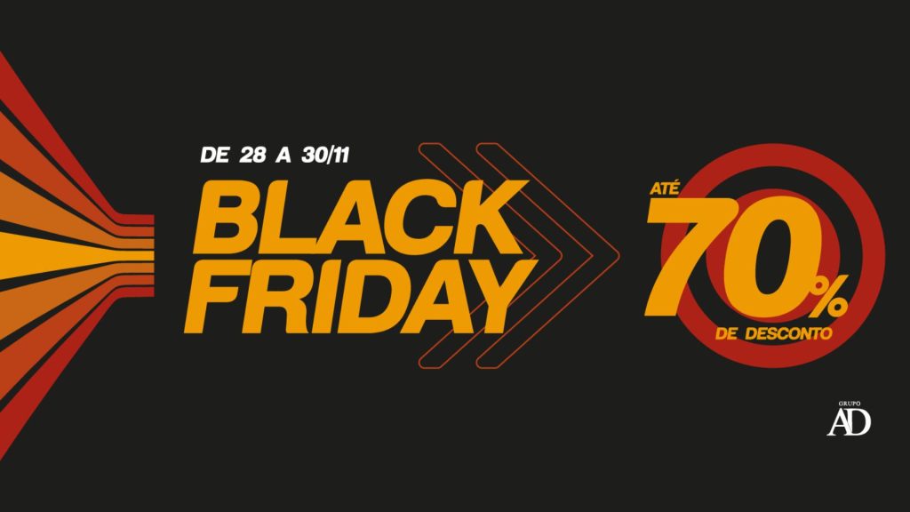 Black Friday com descontos de até 70% no Complexo Tatuapé
