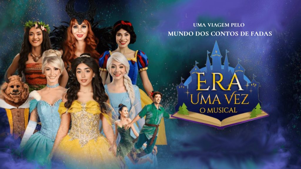 Espetáculo Infantil Era Uma Vez -O Musical no Teatro Fernando Torres