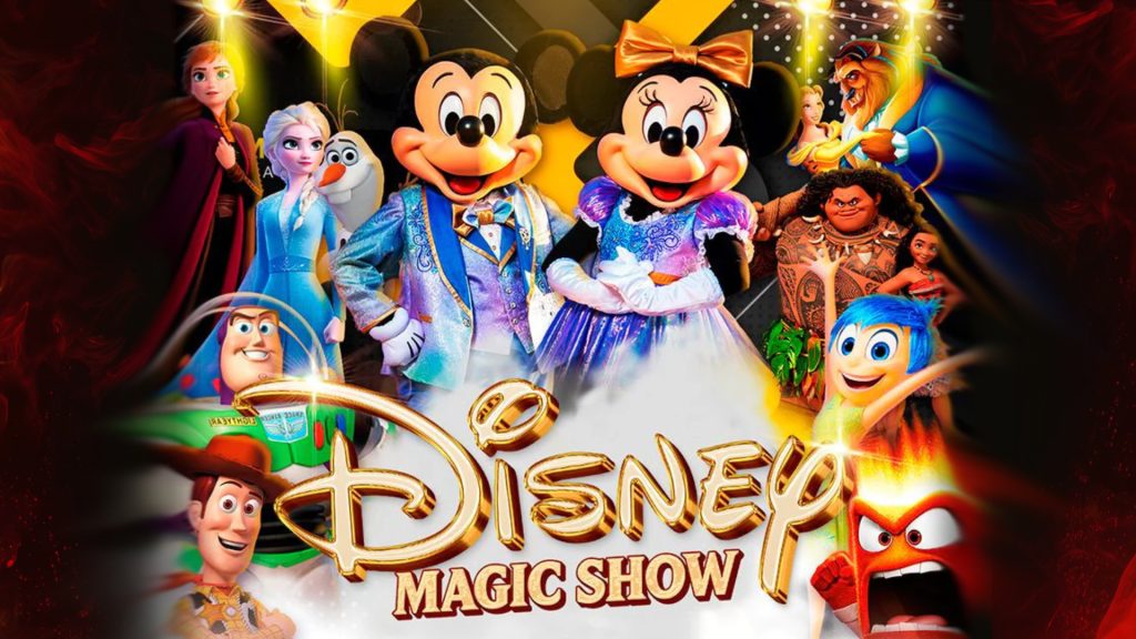 Espetáculo Infantil Disney Magic Show no Teatro Eva Wilma